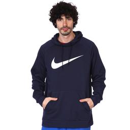 Dri-Fit Hdie Po Swoosh Erkek Mavi Antrenman Sweatshirt CZ2425-451