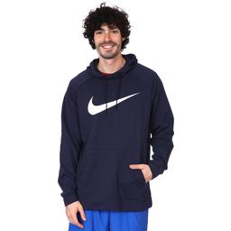 Dri-Fit Hdie Po Swoosh Erkek Mavi Antrenman Sweatshirt CZ2425-451
