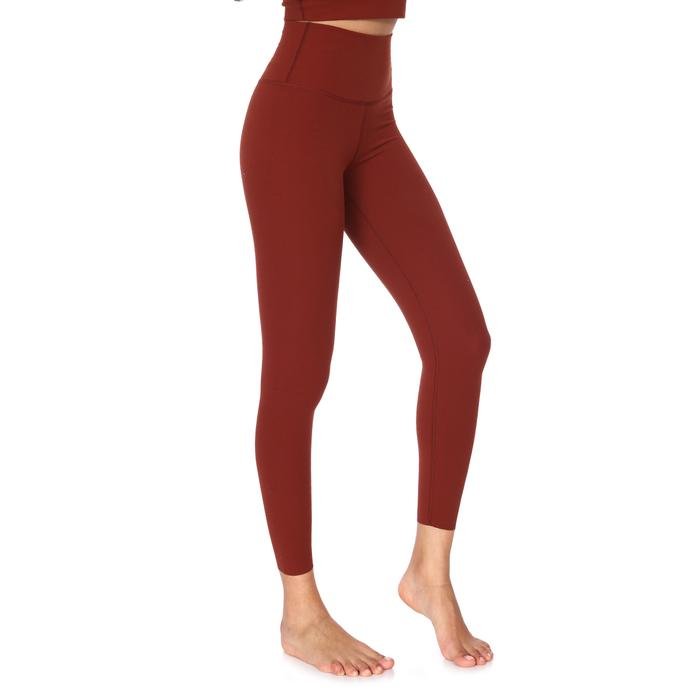 Yoga Luxe 7/8 Kadın Kahverengi Antrenman Taytı CJ3801-217 1364607