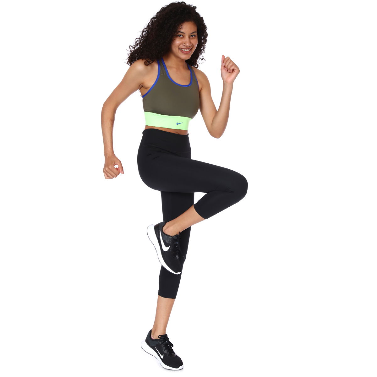 One Dri-Fit Kadın Siyah Antrenman Taytı DD0247-010