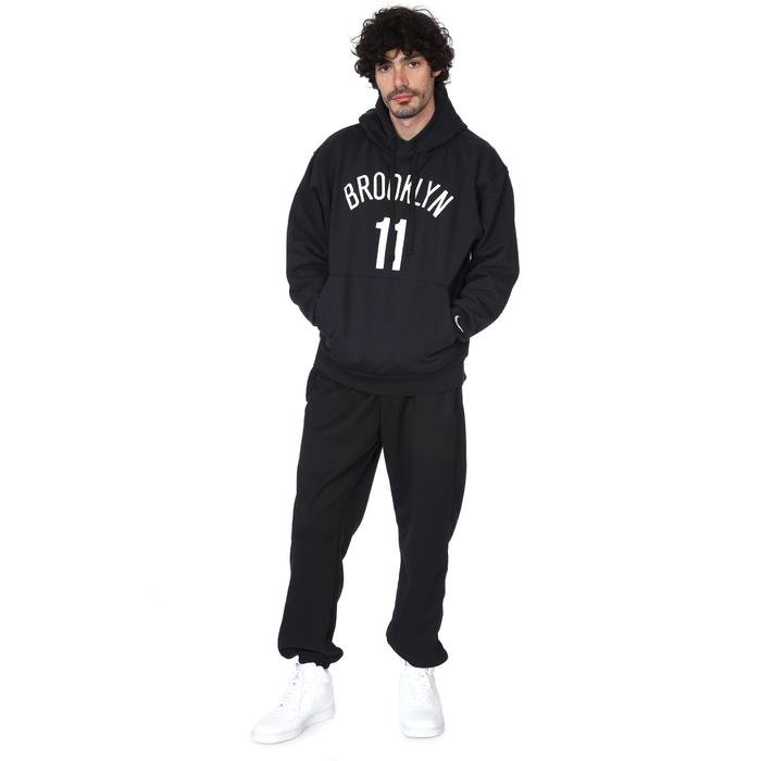 Brooklyn Nets Essential NBA Erkek Siyah Basketbol Sweatshirt DB1194-010 1365061