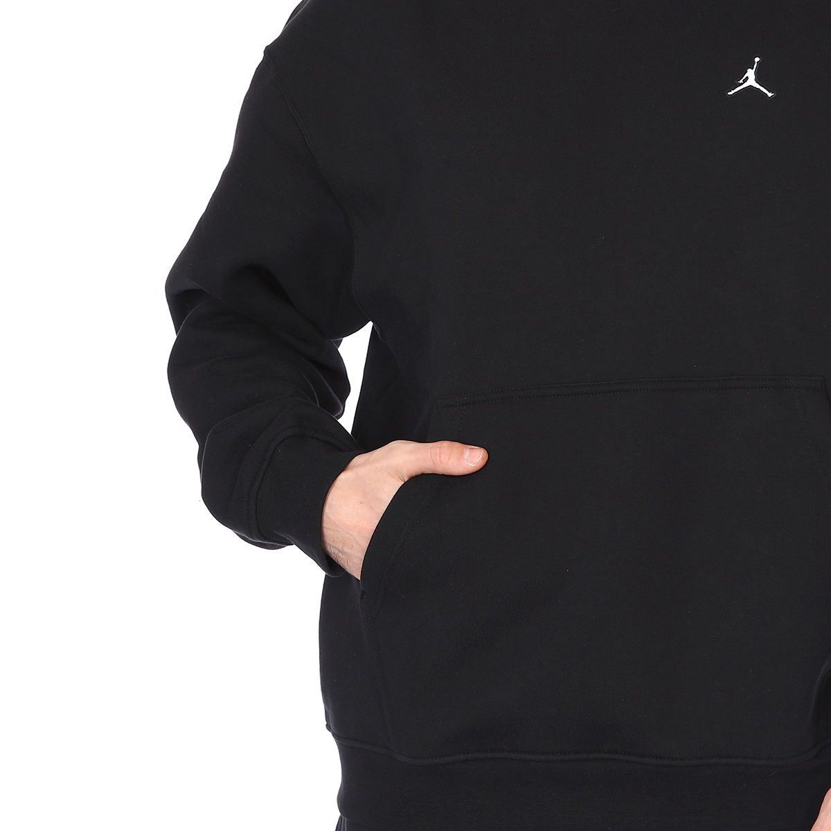 Jordan Ess Flc Po Hoodie NBA Erkek Siyah Basketbol Sweatshirt DA9818-010
