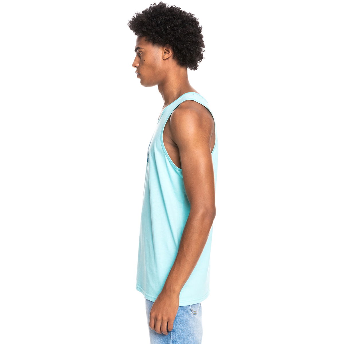 Comp Logo Tank Erkek Mavi Günlük Stil Atlet EQYZT06675-BGD0