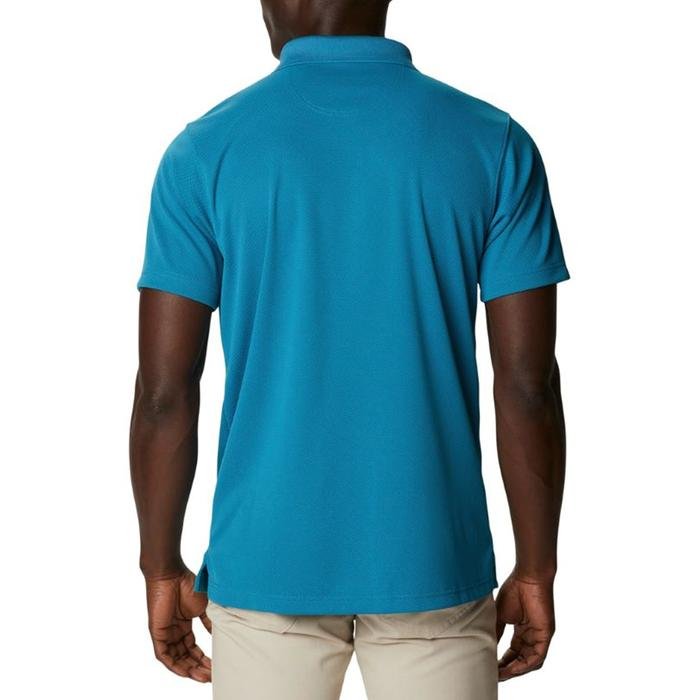 Utilizer Erkek Mavi Outdoor Polo Tişört AM0126-400 1376026