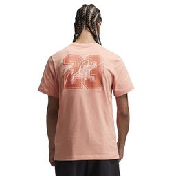 Jordan NBA Flight23 Gx Ss Crew Erkek Turuncu Basketbol Tişört DM1428-824