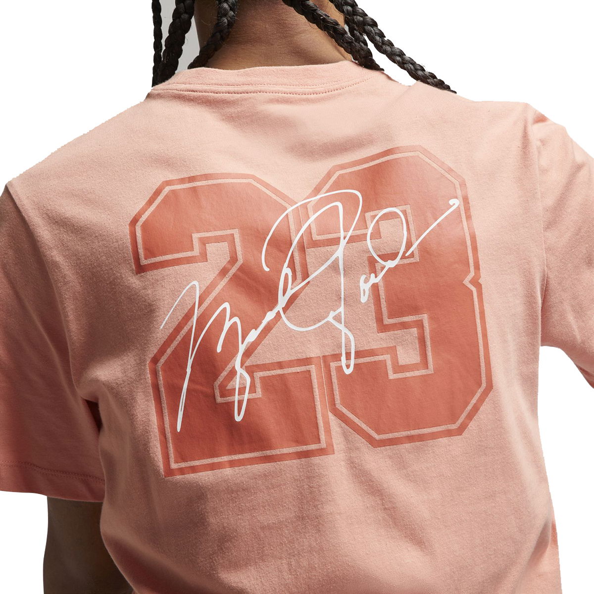 Jordan NBA Flight23 Gx Ss Crew Erkek Turuncu Basketbol Tişört DM1428-824