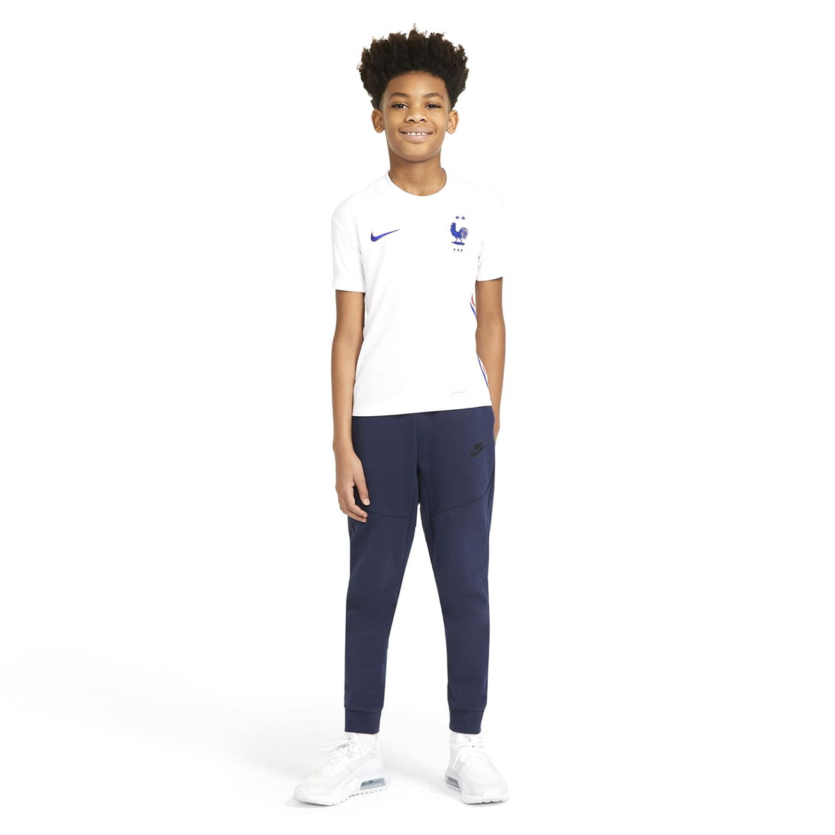 Fff 2020 Stadium Away Çocuk Beyaz Futbol Forma CD1034-100