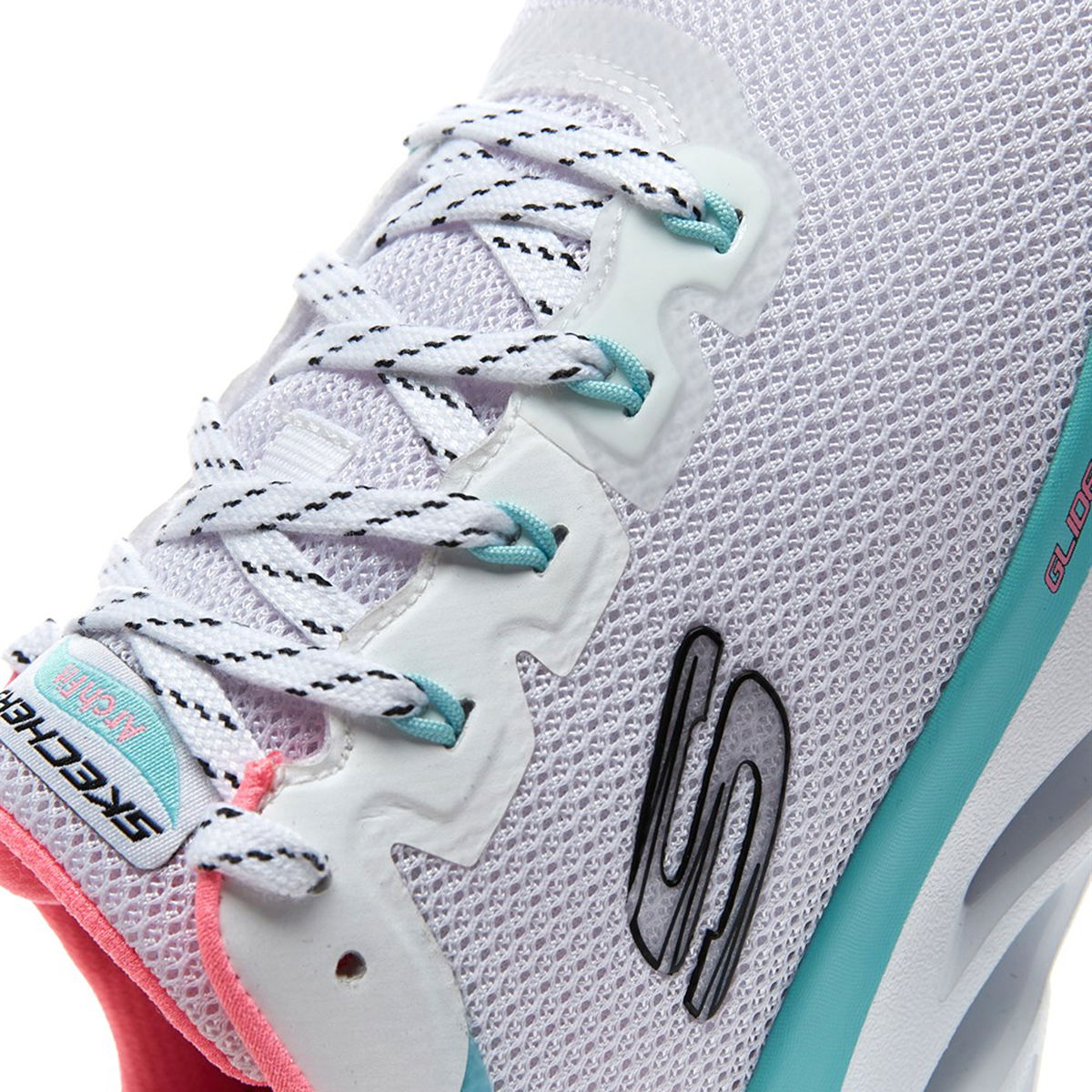 Arch Fit Glide-Step-Highlight Kadın Beyaz Günlük Stil Ayakkabı 149871 WMLT