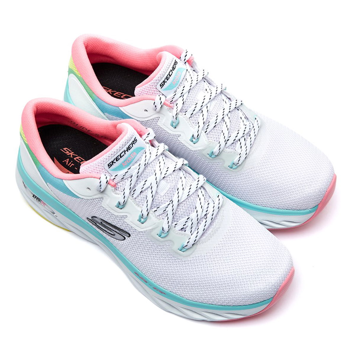 Arch Fit Glide-Step-Highlight Kadın Beyaz Günlük Stil Ayakkabı 149871 WMLT
