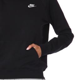 W Nsw Essntl Flc Fnl Hoodie Kadın Siyah Günlük Stil Sweatshirt BV4116-010