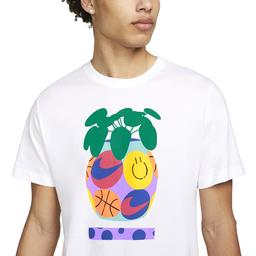 M Nk Tee Cc Pack 1 Erkek Beyaz Basketbol Tişört DQ1885-100