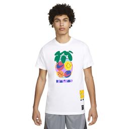 M Nk Tee Cc Pack 1 Erkek Beyaz Basketbol Tişört DQ1885-100