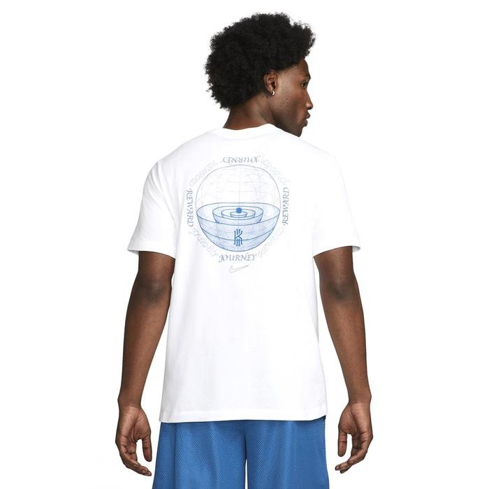 Kyrie Logo NBA Erkek Beyaz Basketbol Tişört DQ1879-100 1383825
