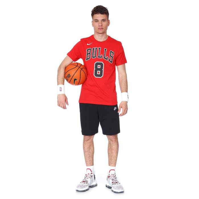 Chicago Bulls NBA Erkek Kırmızı Basketbol Tişört CV8510-658 1382826