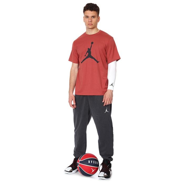 M Jordan Jumpman Ss Crew Erkek Kırmızı Basketbol Tişört CJ0921-691 1364866