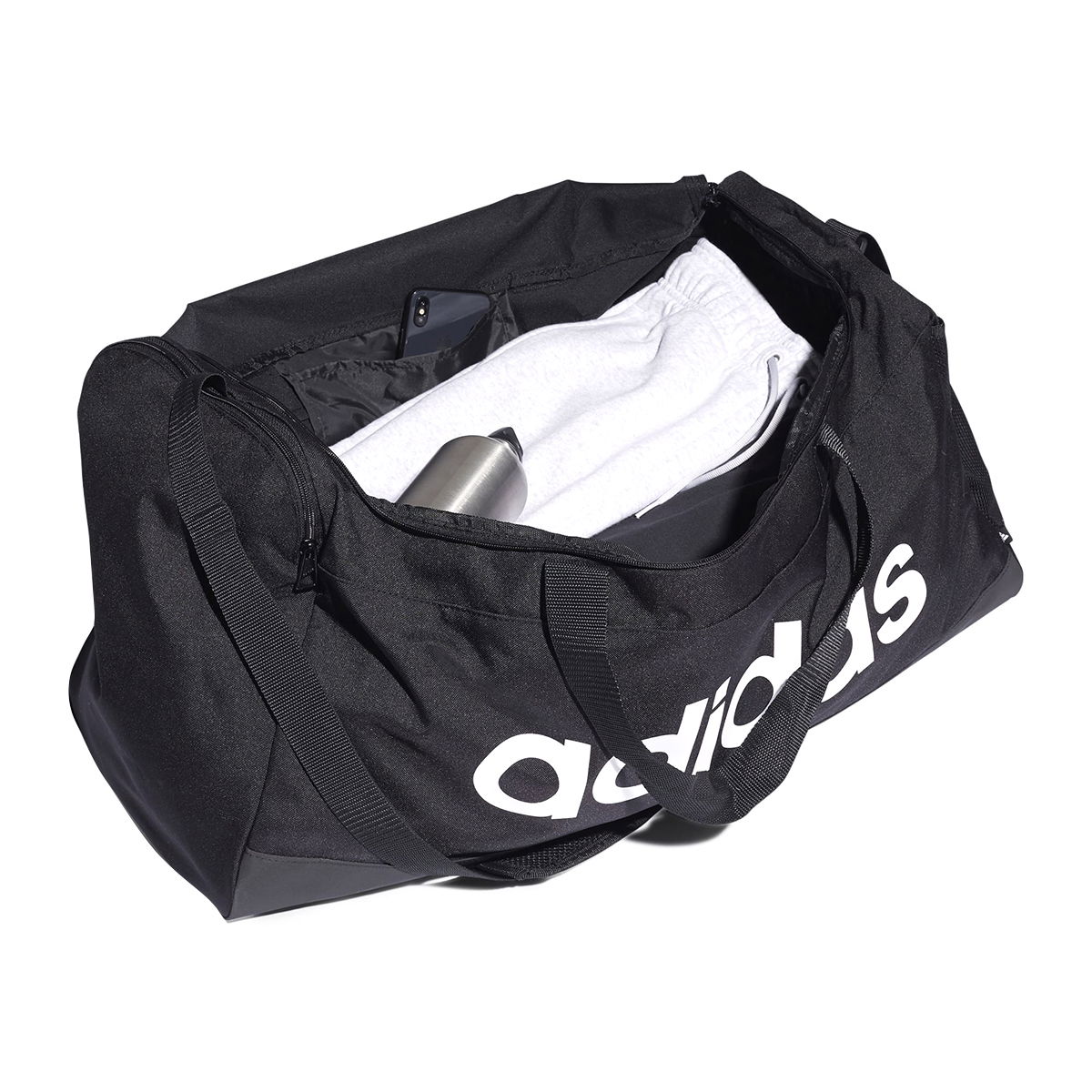 Linear Duffel L Unisex Siyah Antrenman Spor Çanta GN2044