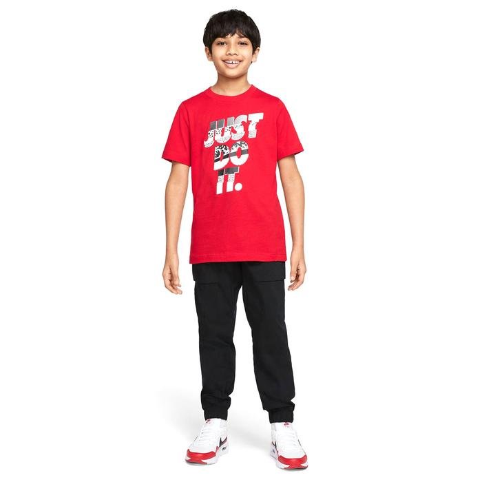 U Nsw Tee Core Brandmark 1 Çocuk Kırmızı Günlük Stil Tişört DO1822-657 1405280