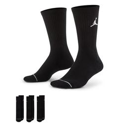 U J Everyday Max Crew 3Pr Unisex Siyah Basketbol Çorabı SX5545-013