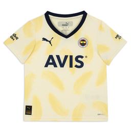 Fenerbahçe SK 22/23 Away Çocuk Turuncu Futbol Forma 77000804