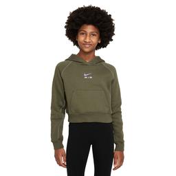 G Nsw Air Ft Hoodie Çocuk Kahverengi Günlük Stil Sweatshirt DQ8932-222