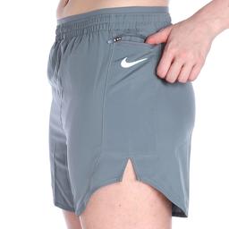 W Nk Tempo Luxe 5in Kadın Gri Koşu Şort CZ9576-084