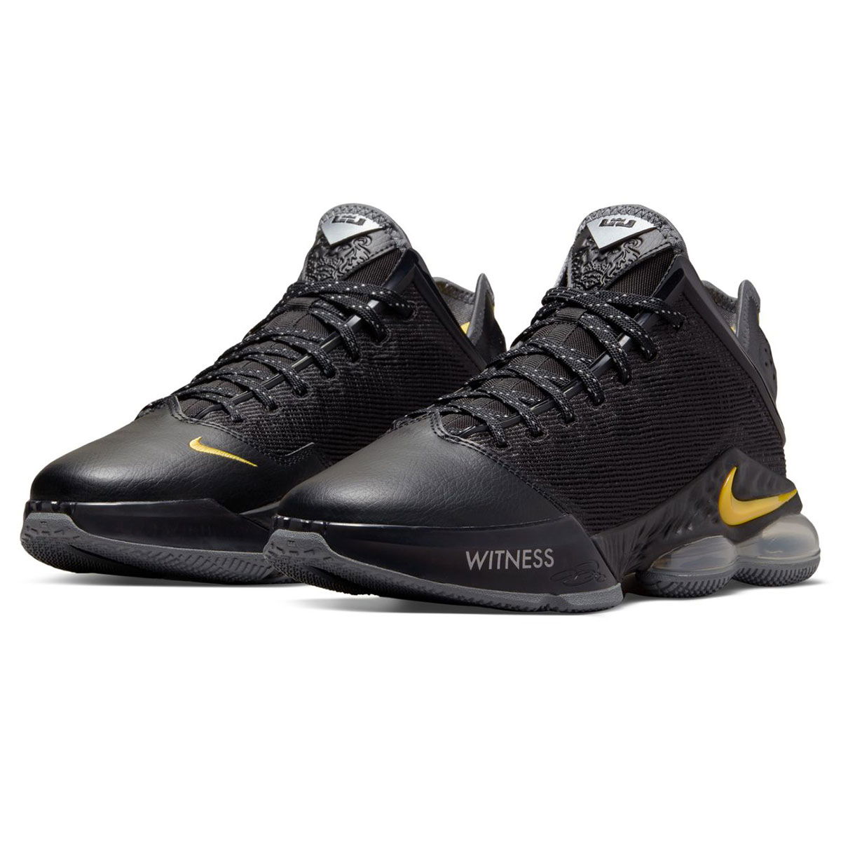 Lebron 19 Low NBA Erkek Siyah Basketbol Ayakkabısı DH1270-002