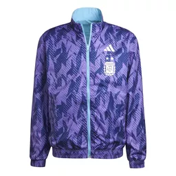 Arjantin Anthem Erkek Mavi Futbol Ceket HF3948