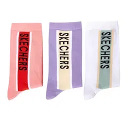 W 3 Pack Crew Cut Kadın Çok Renkli Günlük Stil Çorap S222423-900