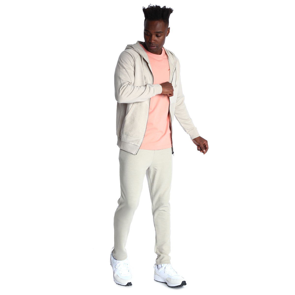 Testa Erkek Bej Günlük Stil Sweatshirt 22YETL13D01-NKL