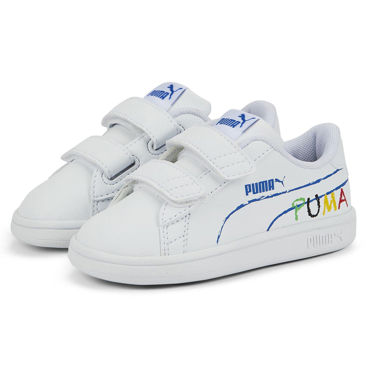 Smash V2 Home School V inf Çocuk Beyaz Sneaker Ayakkabı 38620102