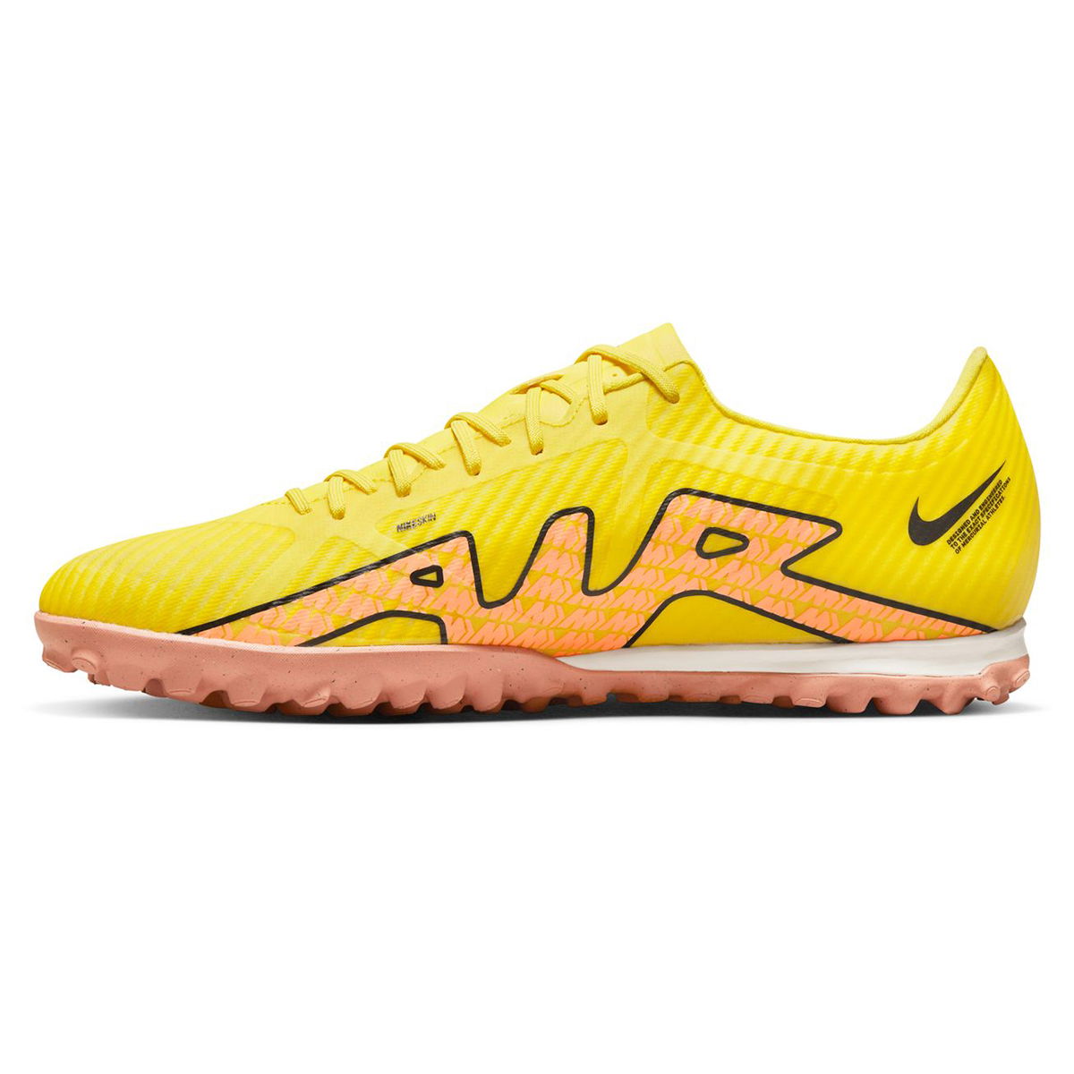 Mercurial Zoom Vapor 15 Academy Tf Erkek Sarı Halı Saha Ayakkabısı DJ5635-780