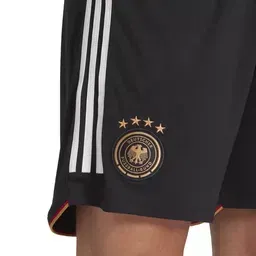 Almanya 22 Erkek Siyah Futbol Şort HJ9605