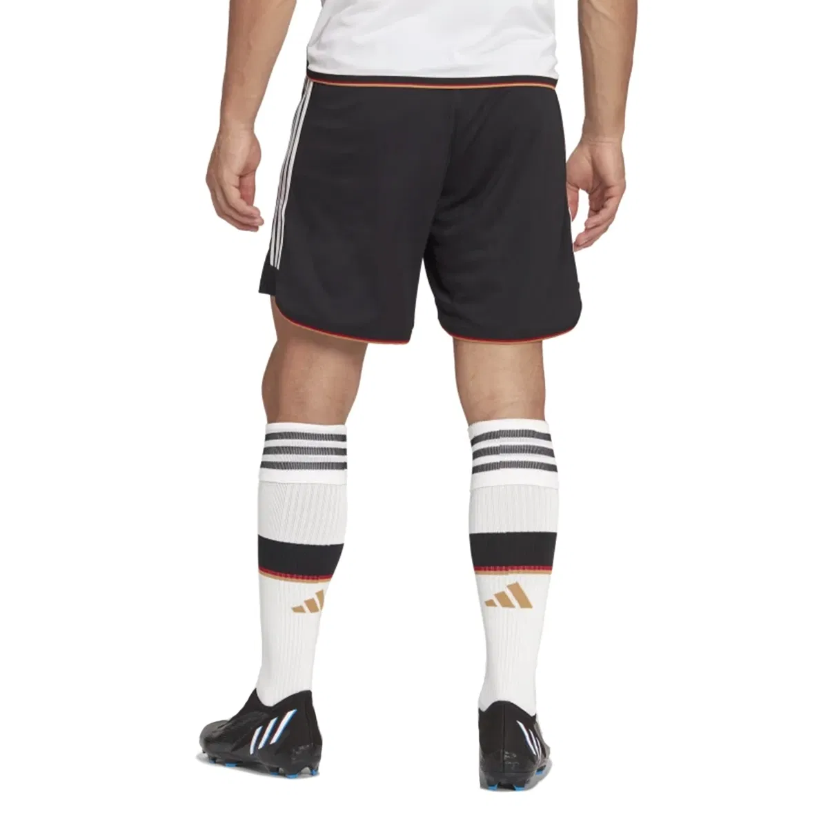 Almanya 22 Erkek Siyah Futbol Şort HJ9605