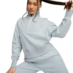 Infuse Half-Zip Dk Kadın Gri Günlük Stil Sweatshirt 53564280