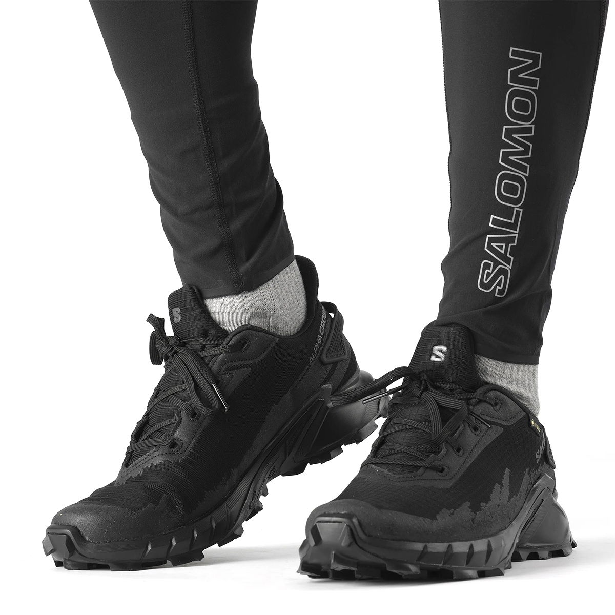 Alphacross 4 Gore-tex Erkek Siyah Outdoor Koşu Ayakkabısı L47064000