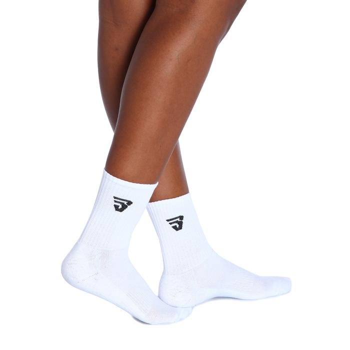 Pronto 2'Li Unisex Beyaz Günlük Stil Çorap 22KUAL19D01-BYZ 1423315