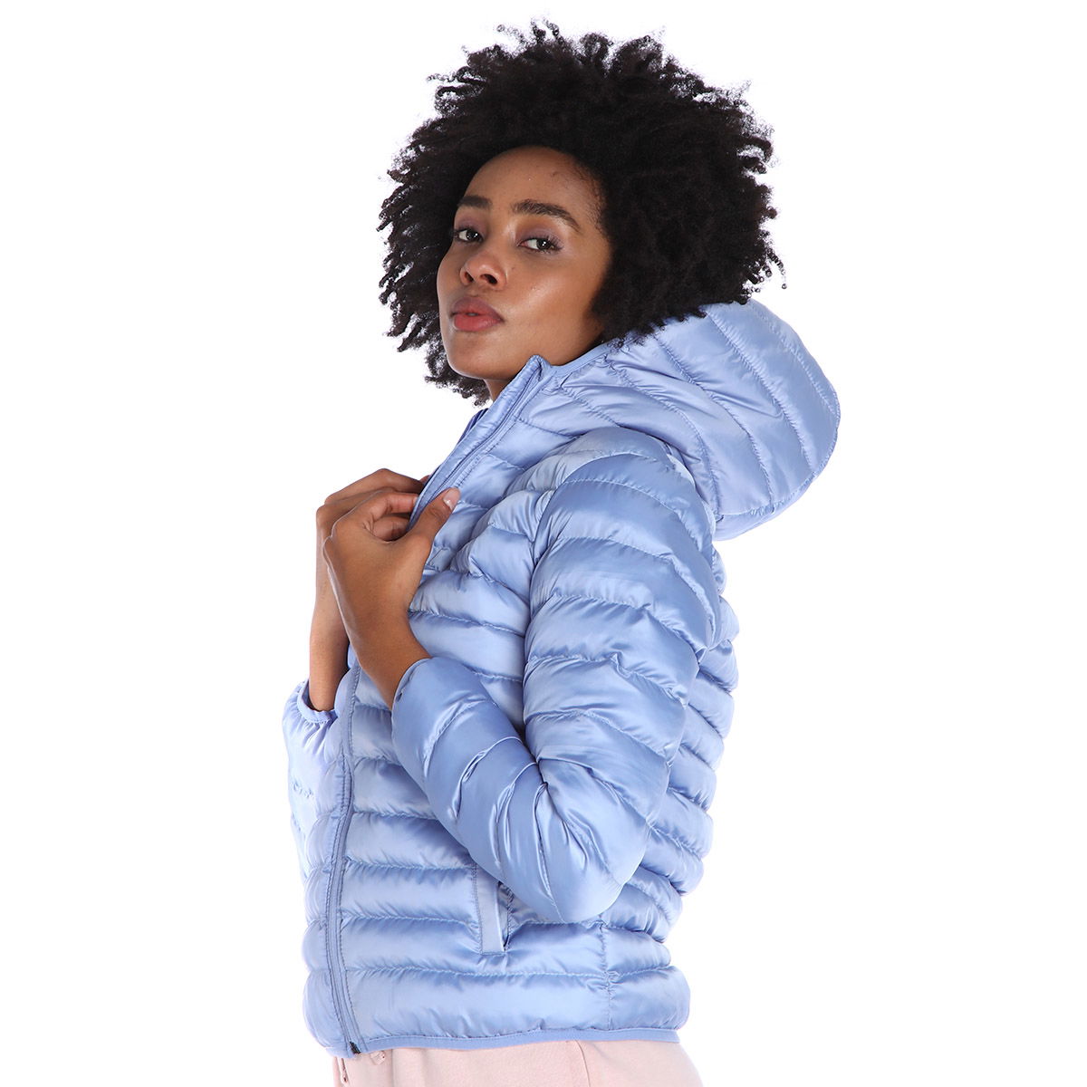 Luce Light Puffer Kadın Lila Günlük Stil Mont 22KKTL21D17-LIL