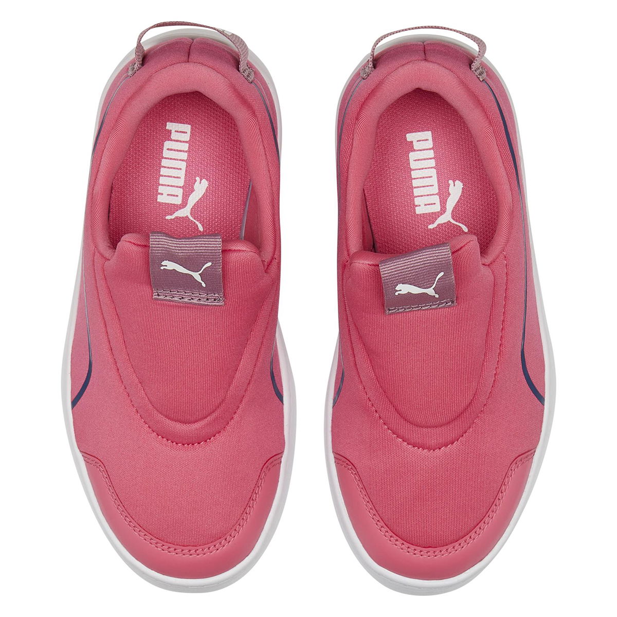 Courtflex V2 Slip On Ps Çocuk Pembe Sneaker Ayakkabı 37485812