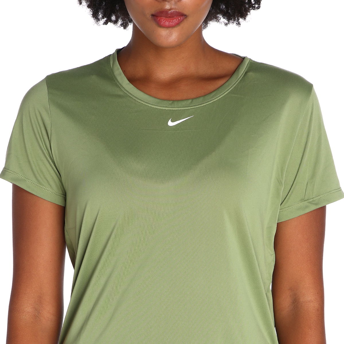 One Dri-Fit Kadın Yeşil Antrenman Tişört DD0638-334