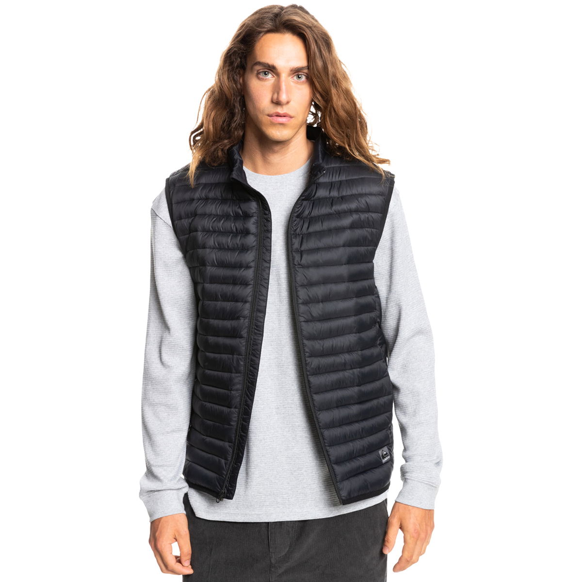 Scalysleeveless M Jckt Erkek Siyah Outdoor Yelek EQYJK03754-10011
