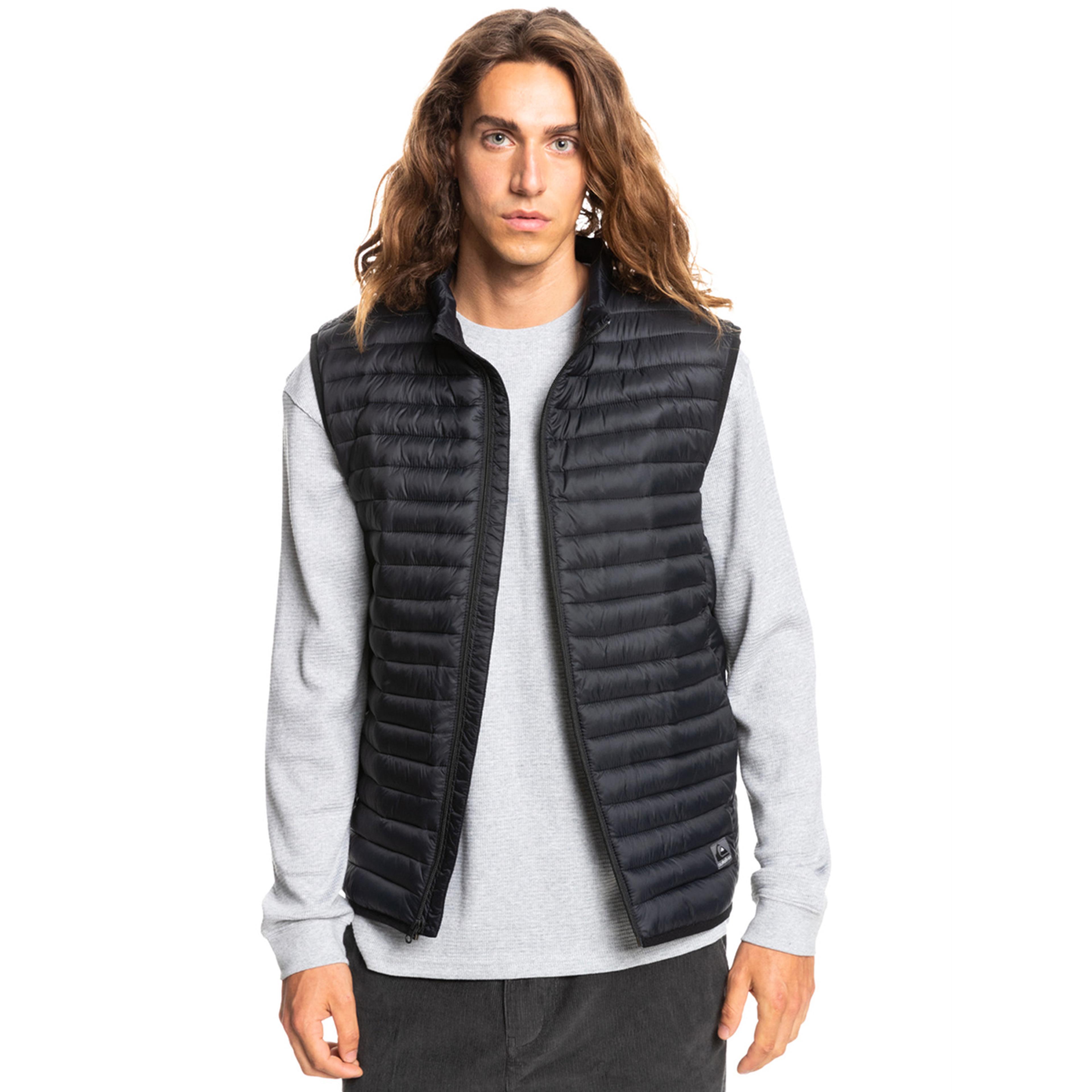 Scalysleeveless M Jckt Erkek Siyah Outdoor Yelek EQYJK03754-10011