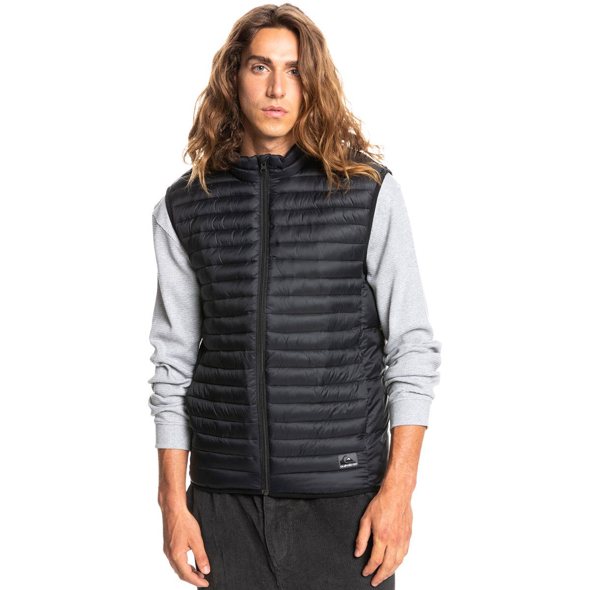 Scalysleeveless M Jckt Erkek Siyah Outdoor Yelek EQYJK03754-10011