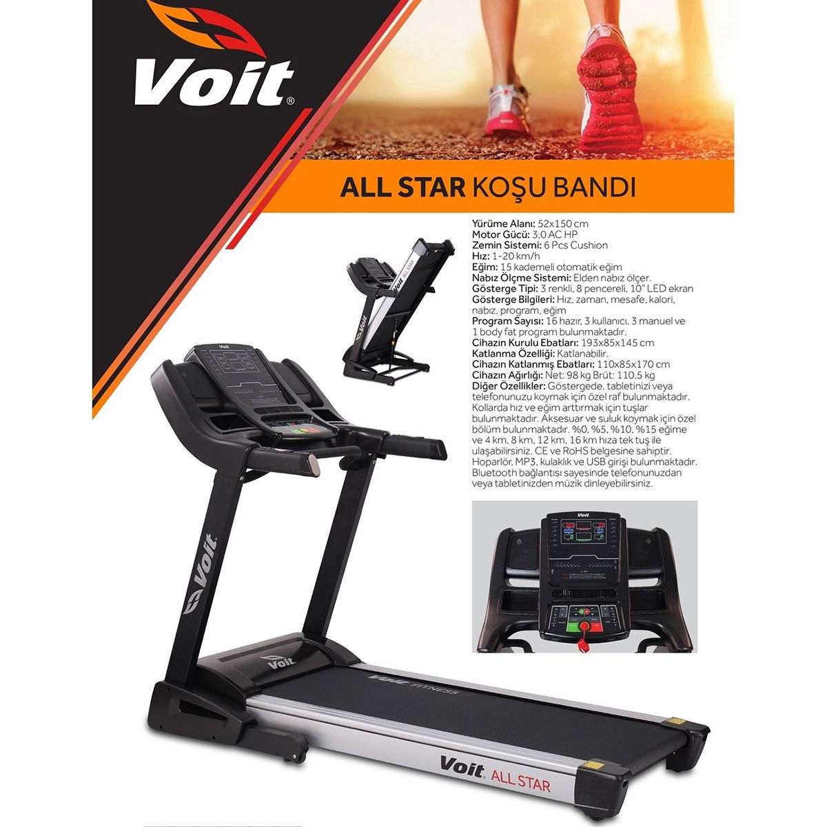 All-Star Koşu Bandı