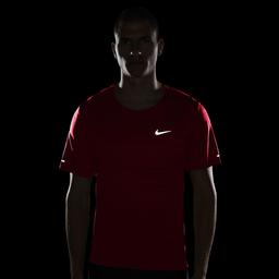 Dri-Fit Miler Top Ss Erkek Kırmızı Koşu Tişört CU5992-657