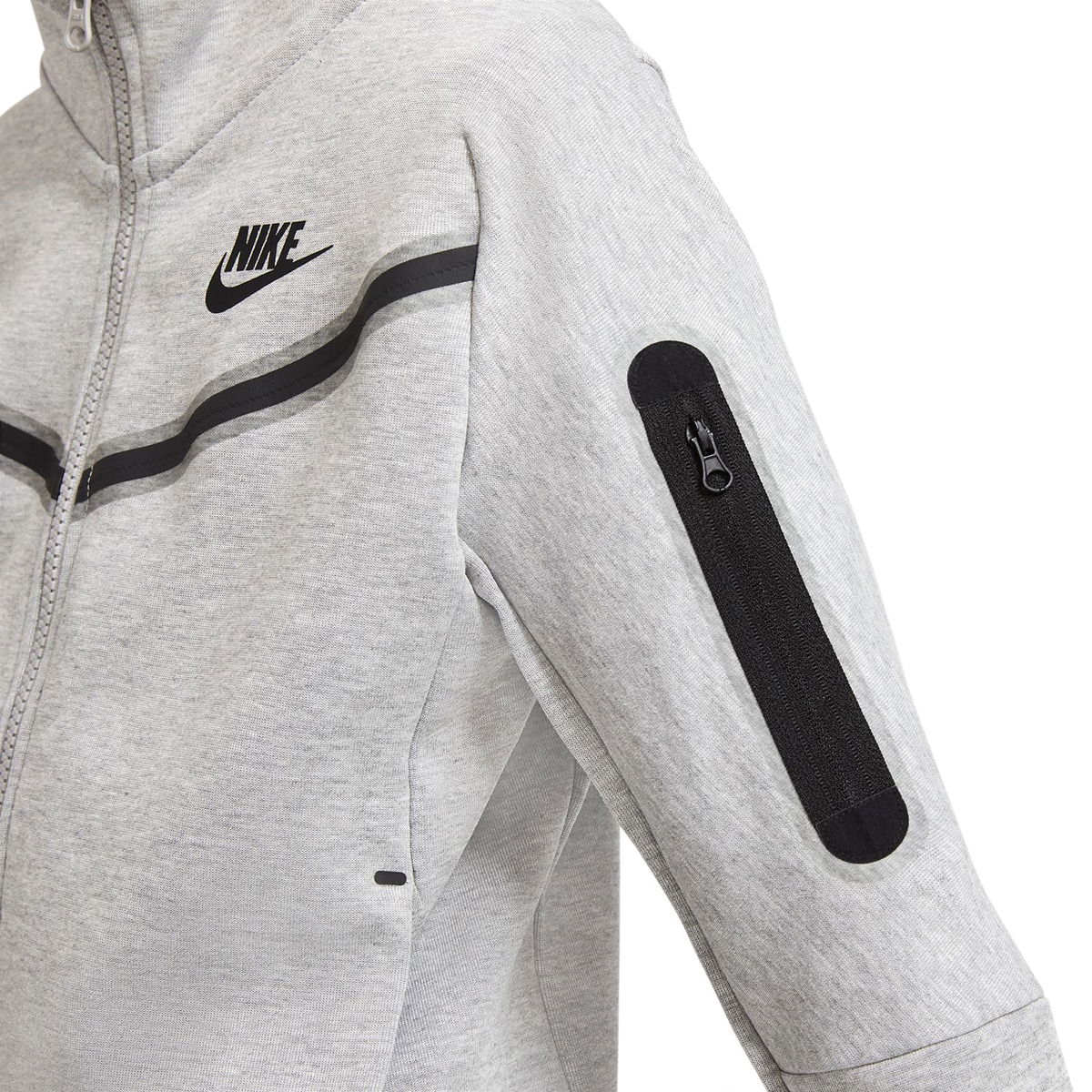 Sportswear Tech Fleece Çocuk Gri Günlük Stil Sweatshirt CU9223-063