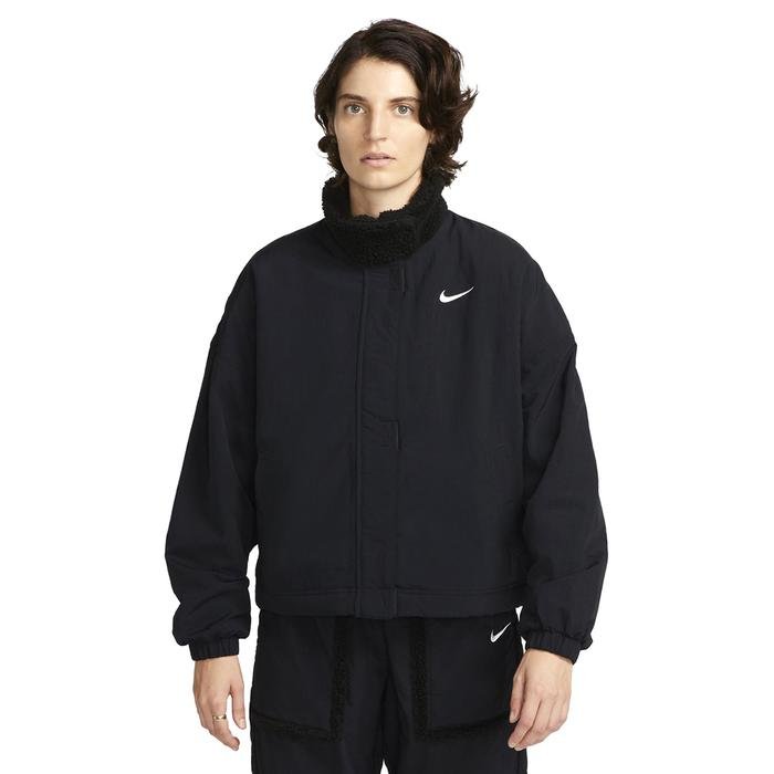 Sportswear Essential Fleece Kadın Siyah Günlük Stil Ceket DQ6846-010 1427282