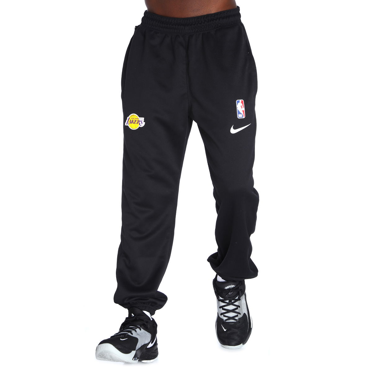 Los Angeles Lakers Dri-Fit NBA Erkek Siyah Basketbol Eşofman Altı DN4624-010