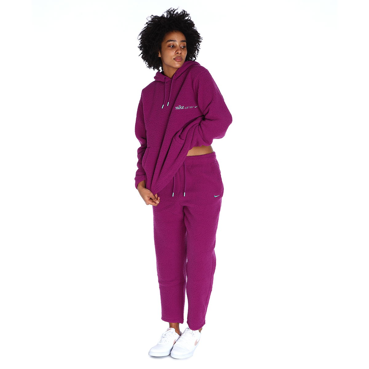 Therma-FIT Cozy Core Kadın Mor Günlük Stil Eşofman Altı DQ6261-503