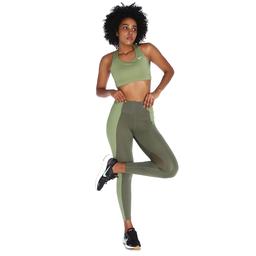 Dri-Fit Air Fast Mid-Rise 7/8 Kadın Kahverengi Koşu Tayt DQ6685-222