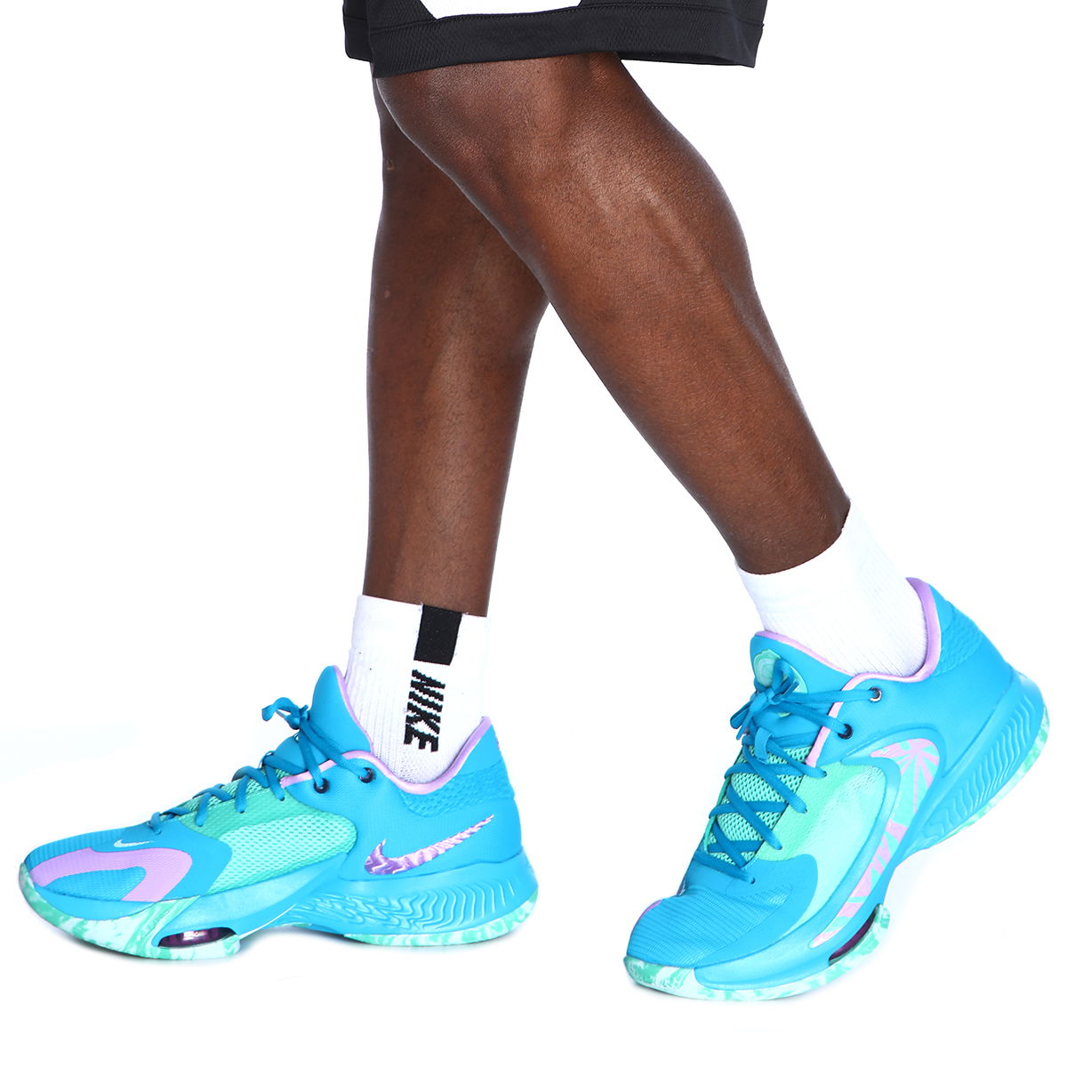 Zoom Freak 4 Erkek Mavi Basketbol Ayakkabısı DJ6149-400
